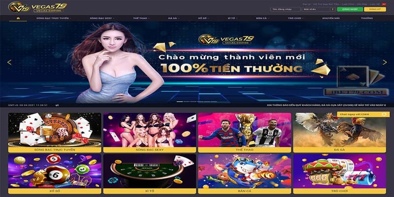 Top các trò chơi hấp dẫn tại nhà cái VEGAS79